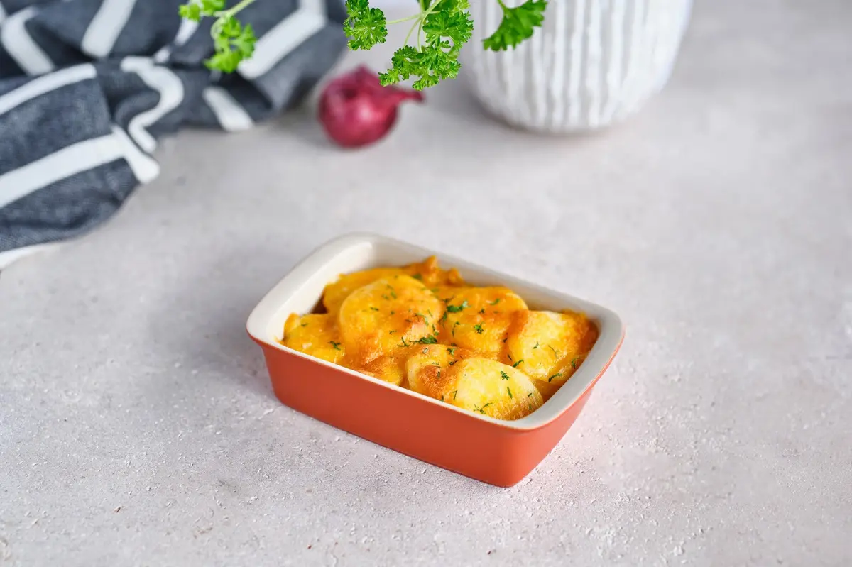 Cosy & Trendy Kleine Ovenschaal / Serveerschaal Aardewerk Fontestic Roest - 16 X 10 X 3.5 Cm / 350 Ml 2
