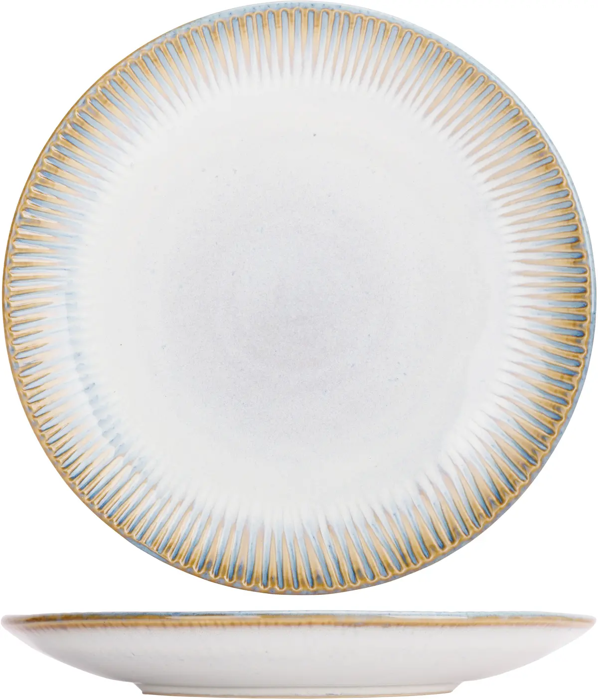 Cosy & Trendy Ontbijtborden / Dessertborden Listra Ocean Ø 20 Cm - 4 Stuks 1