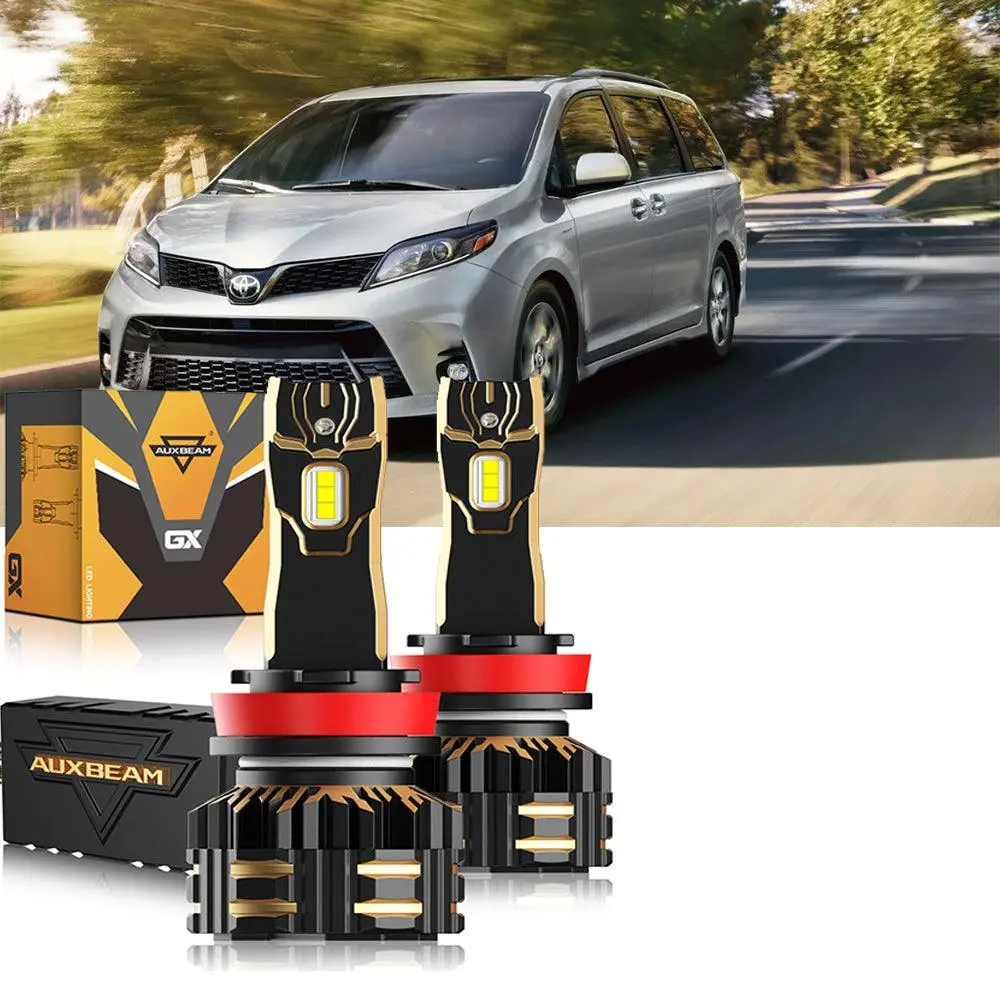 For 2020 Toyota Sienna 9005 D4s Led Headlight Bulbs Bundle 14