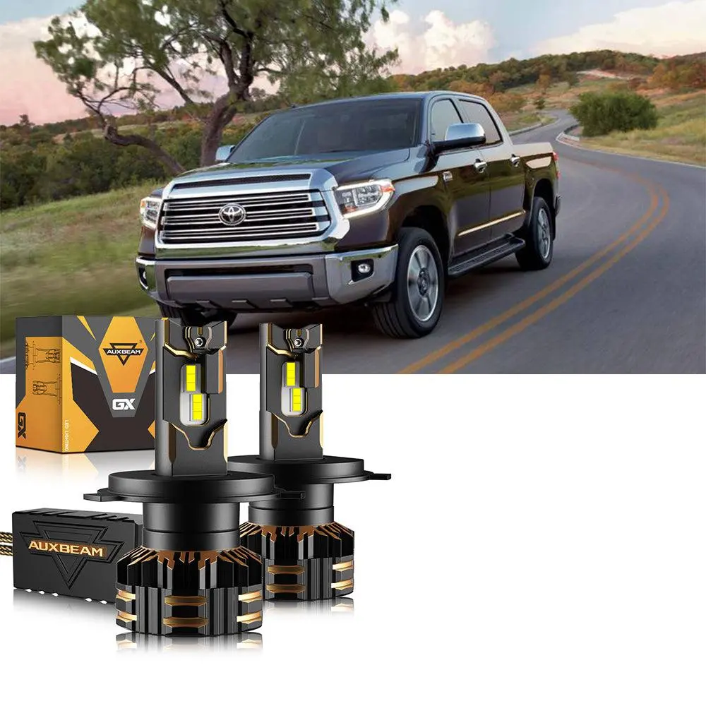 For 2014-2020 Toyota Tundra H4 Led Headlight Bulbs 12