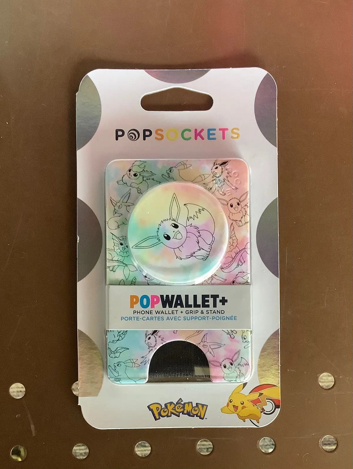 Pokémon Pop Wallet - Pastel Eevee Pattern 1