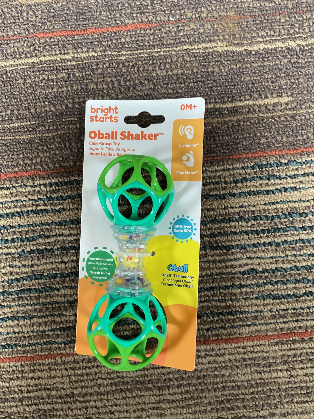 Bright Starts Oball Shaker Toy 1