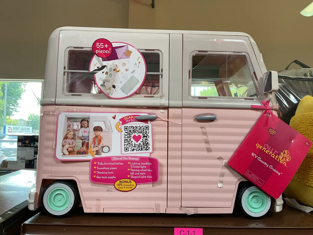 Our Generation Country Cruising Rv Camper Vehicle Playset For 18" Dolls 1
