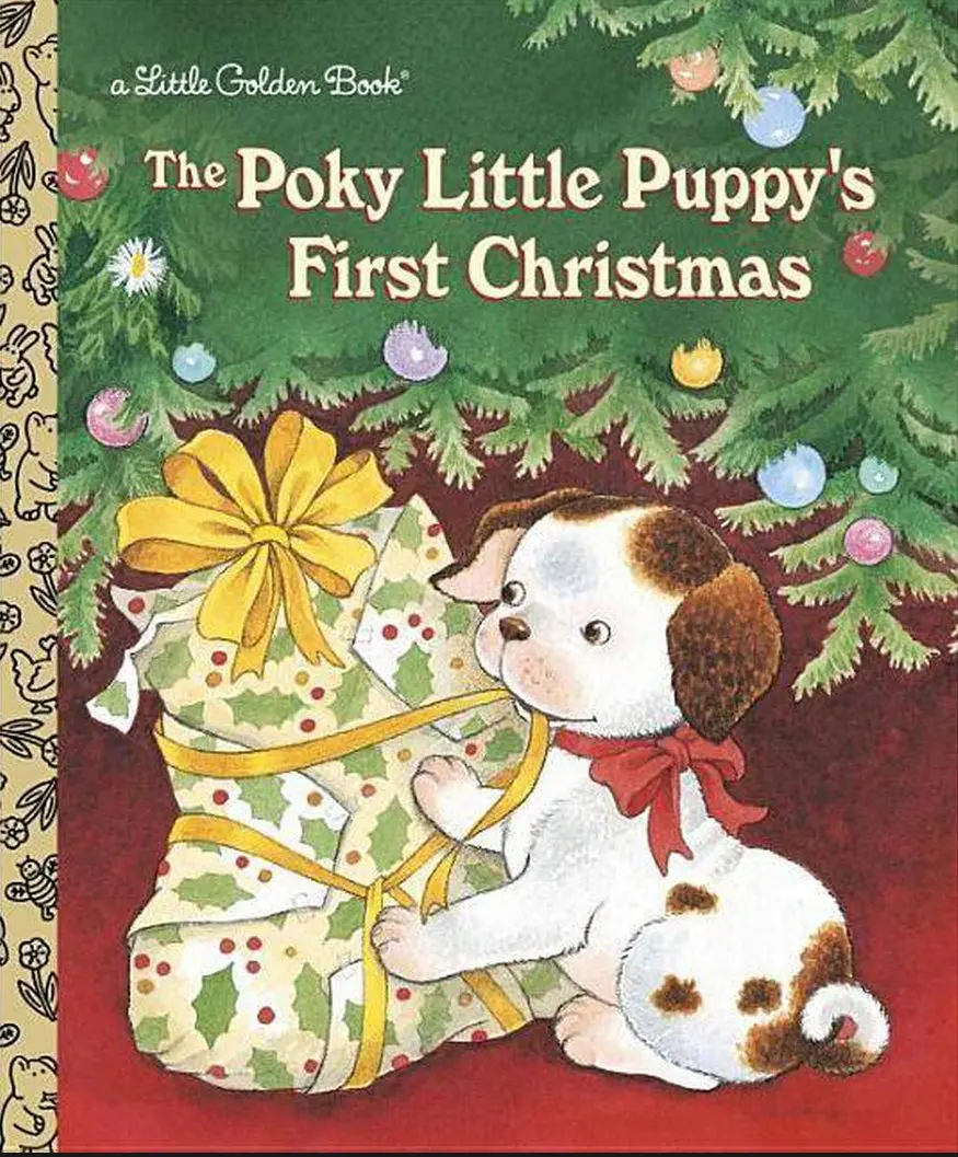 The Poky Little Puppy’S First Christmas - (Little Golden Book) By Justine Korman (Hardcover) 1