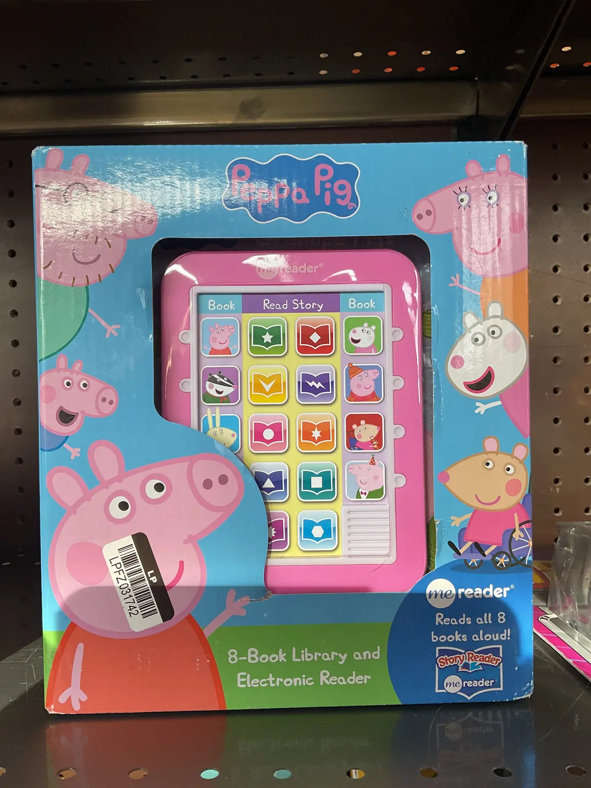Peppa Pig Electronic Me Reader 8-Book Library And Electronic Reader Boxed Set 1