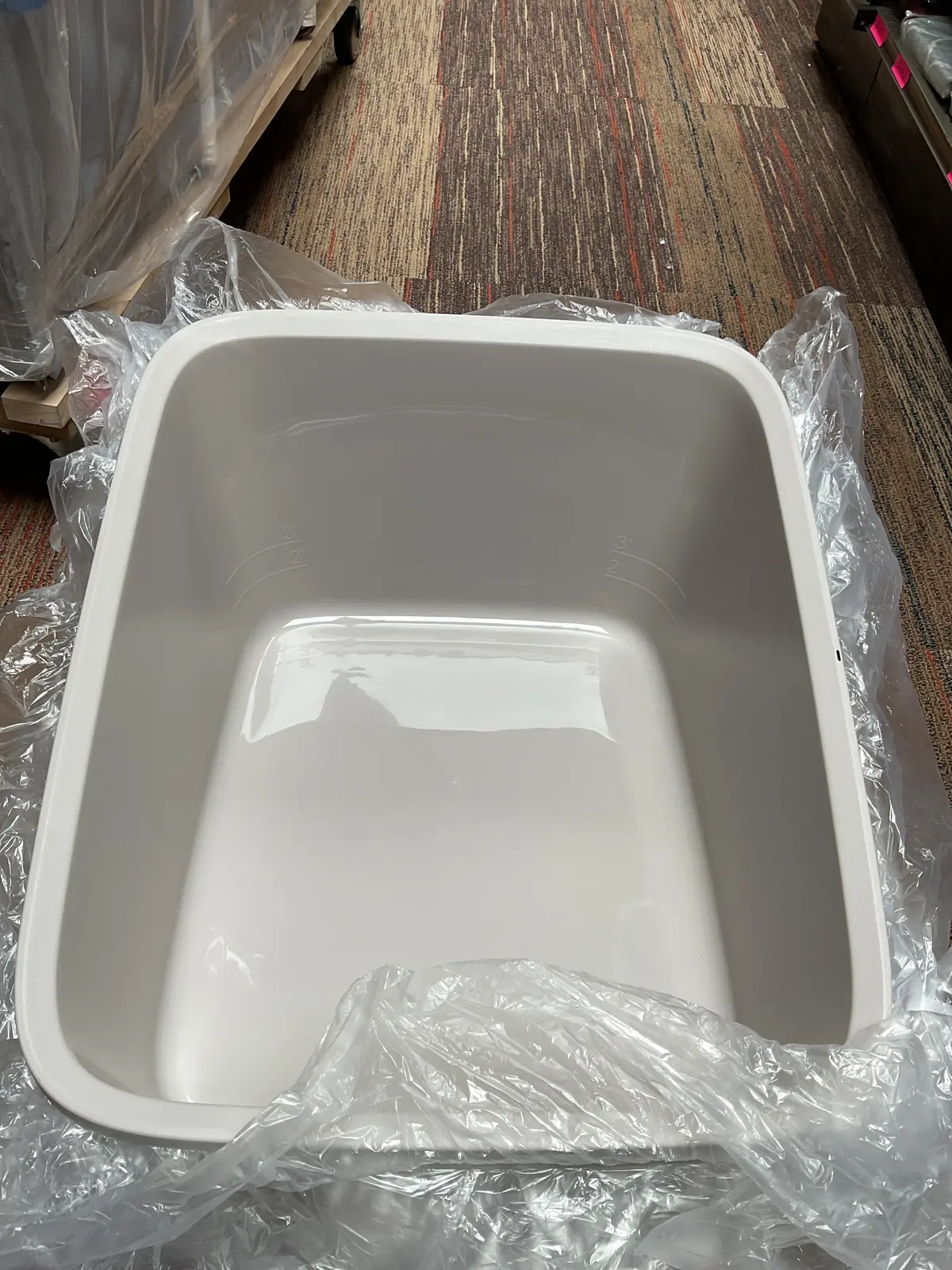 Standard Waste Cat Pan - Gray - Xl 1