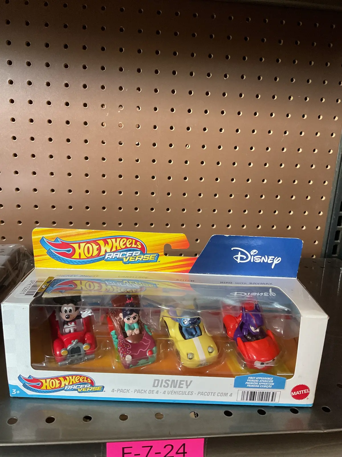 Hot Wheels Racerverse Disney Vehicle Set - 4Pk 1