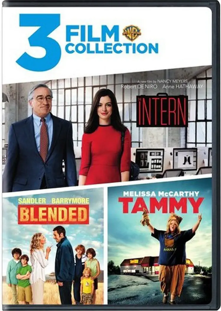 3 Film Collection: The Intern /Tammy / Blended (Dvd) 1
