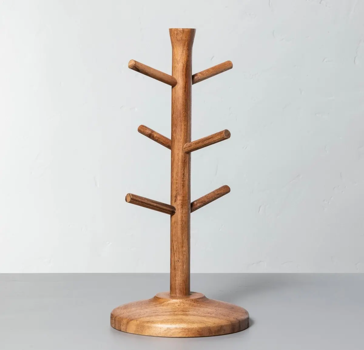 Wooden Mug Tree Brown 1
