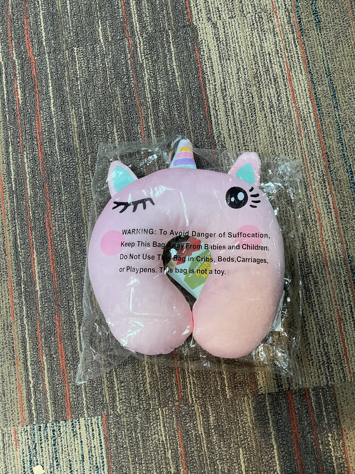Kids Unicorn Neck Pillow 1