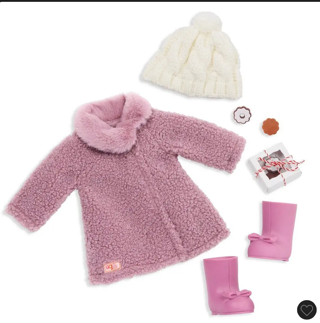 Our Generation Wonderfully Warm Fashion Outfit & Treat Box For 18" Dolls 1