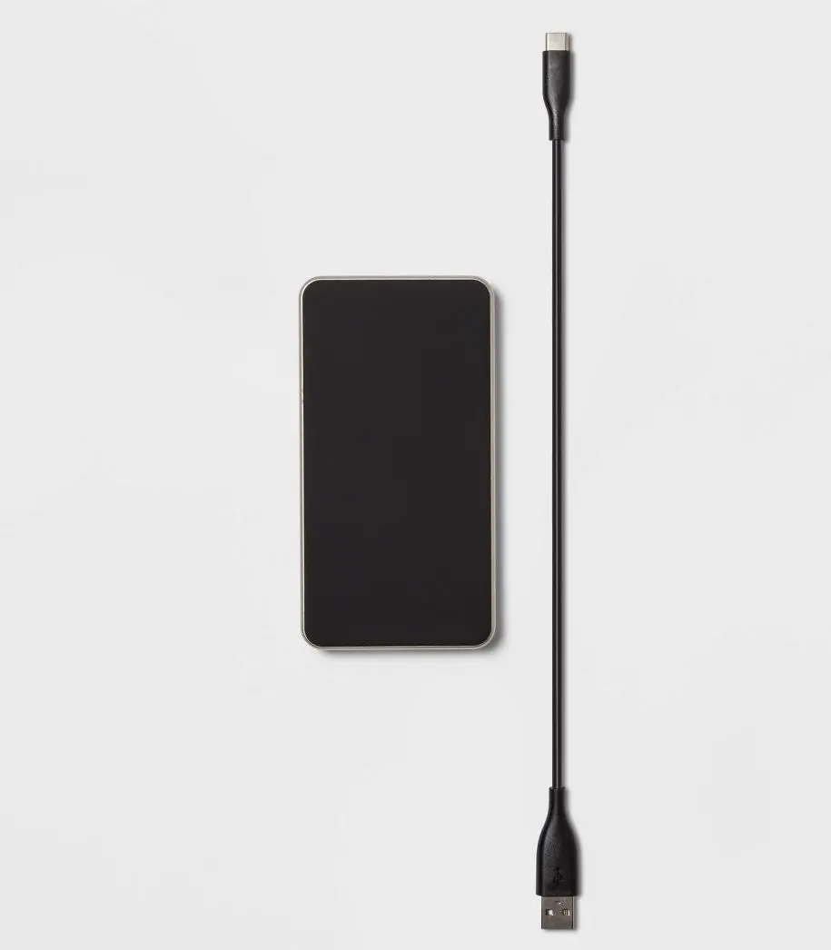10000Mah/15W Power Bank - Black 1