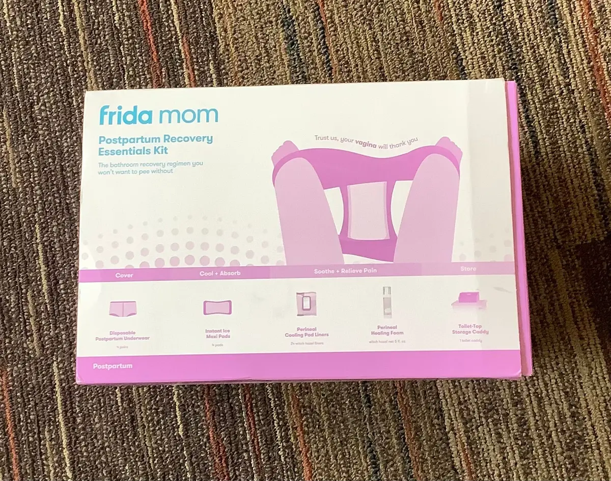 Frida Mom Postpartum Recovery Essentials Kit With Peri Bottle 1