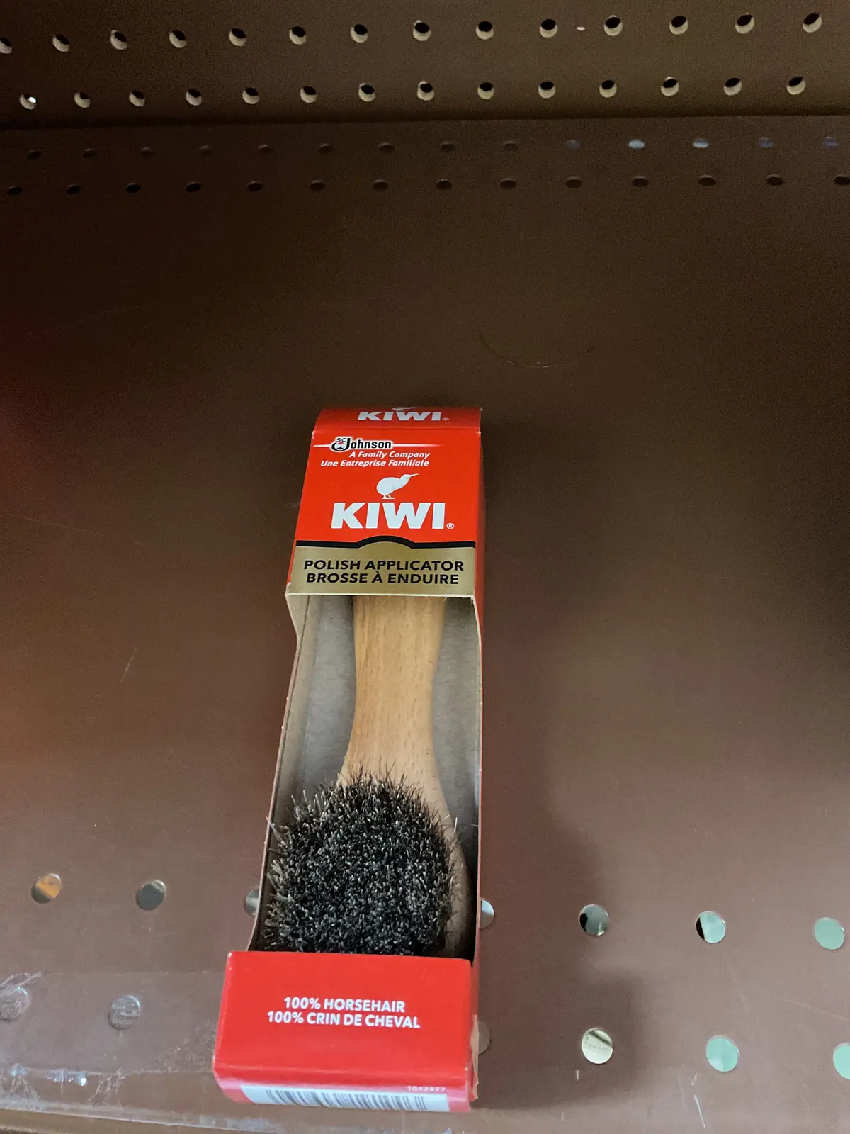 Kiwi 100% Horsehair Polishapplicator - Clearance 1