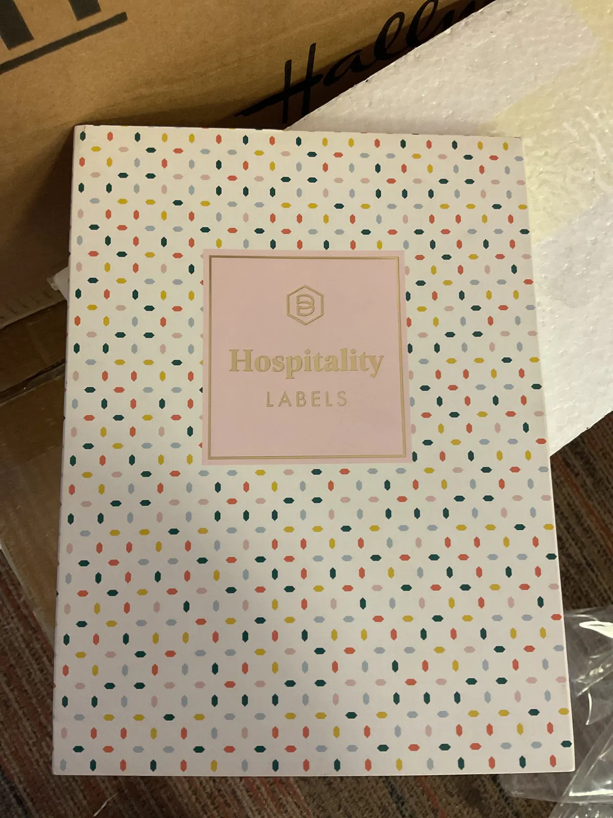 National Brand Christmas Hospitality Lables 1