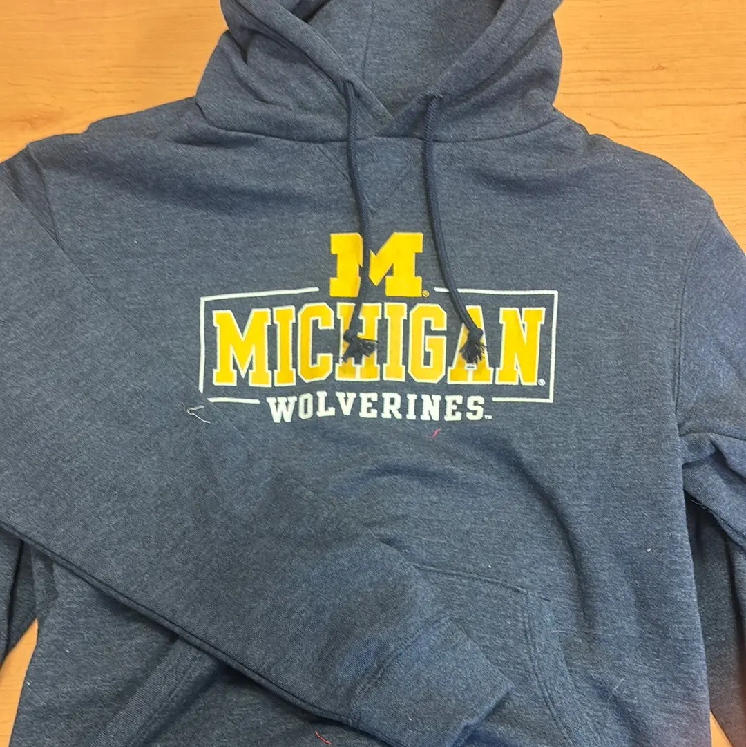 Rivalry Threads Michigan Wolverines Sweatshirt Hoodie - Small 1