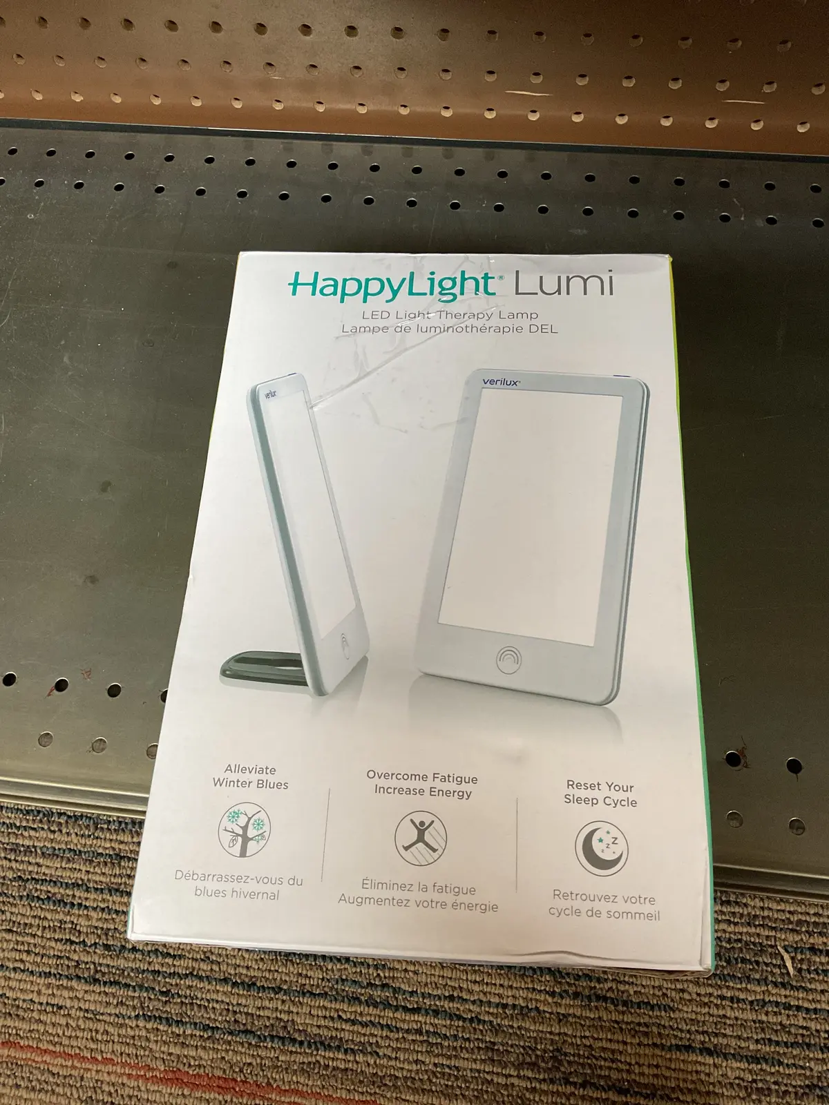 Verilux Happylight Luxe Led Light Therapy Lamp White 1