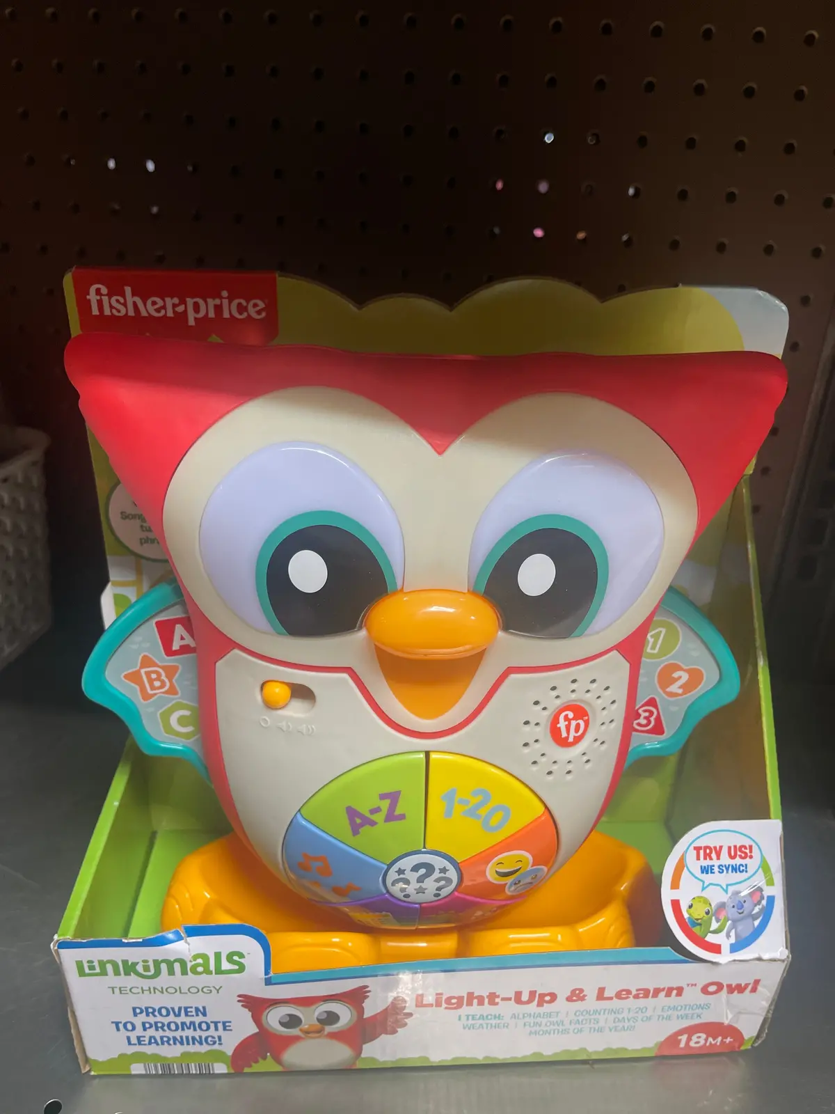 Fisher-Price Linkimals Light Up & Learn Owl
Interactive Musical Learning Toy 1