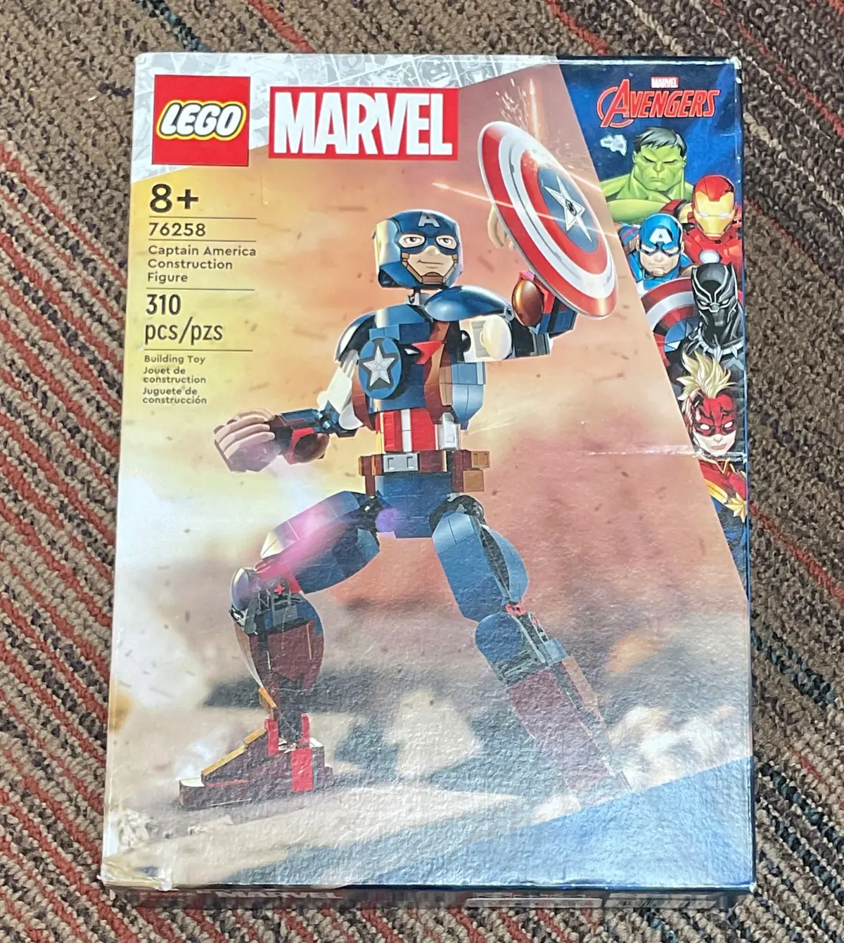 Lego Marvel Captain America Construction Figure
Playset 76258 1