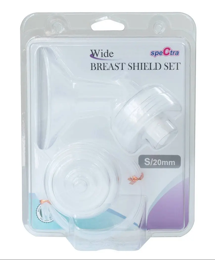 Spectra Breast Pump Flange Set - 20Mm 4Pc 1