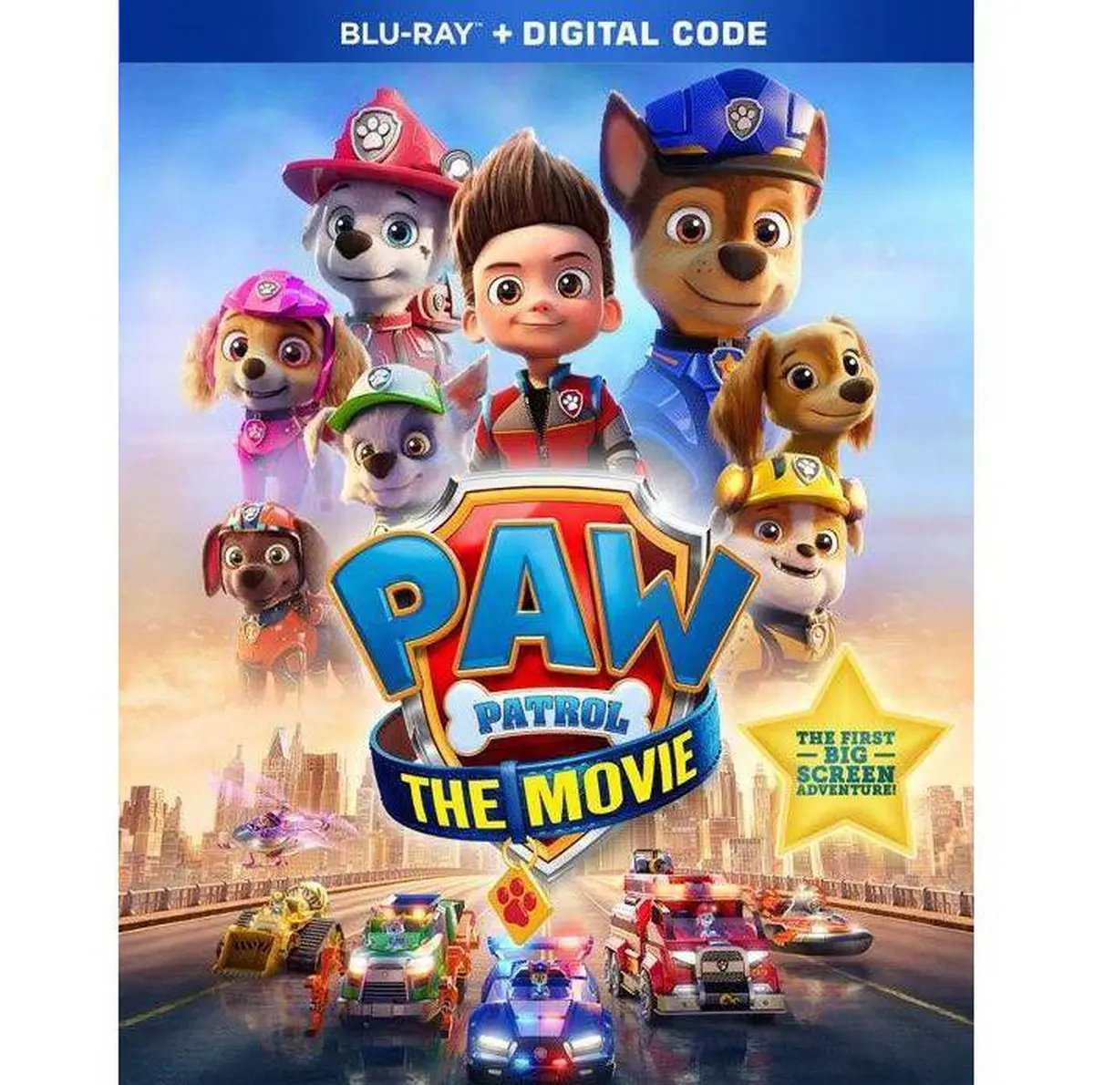 Paw Patrol: The Movie (Blu-Ray +Digital) 1