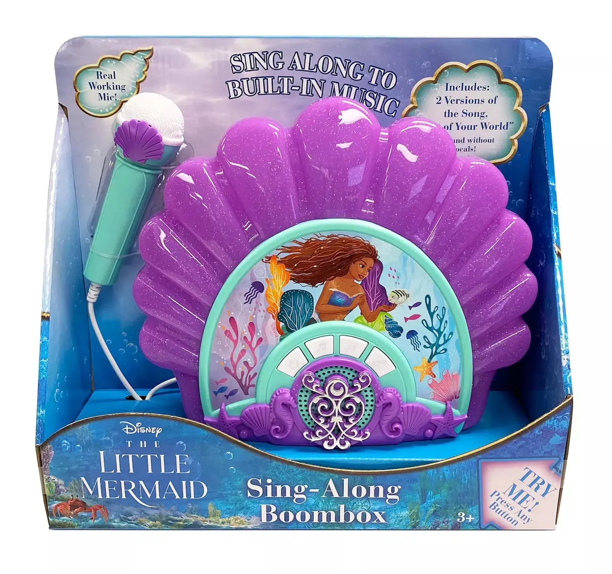 Disney’S The Little Mermaid Sing Along Boombox By Kiddesigns 1