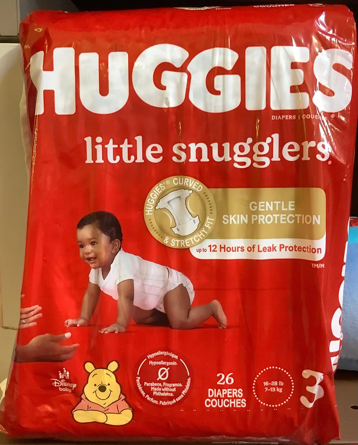 Huggies Little Snugglers Disposable Diapers - Size 3 - 26Ct 1