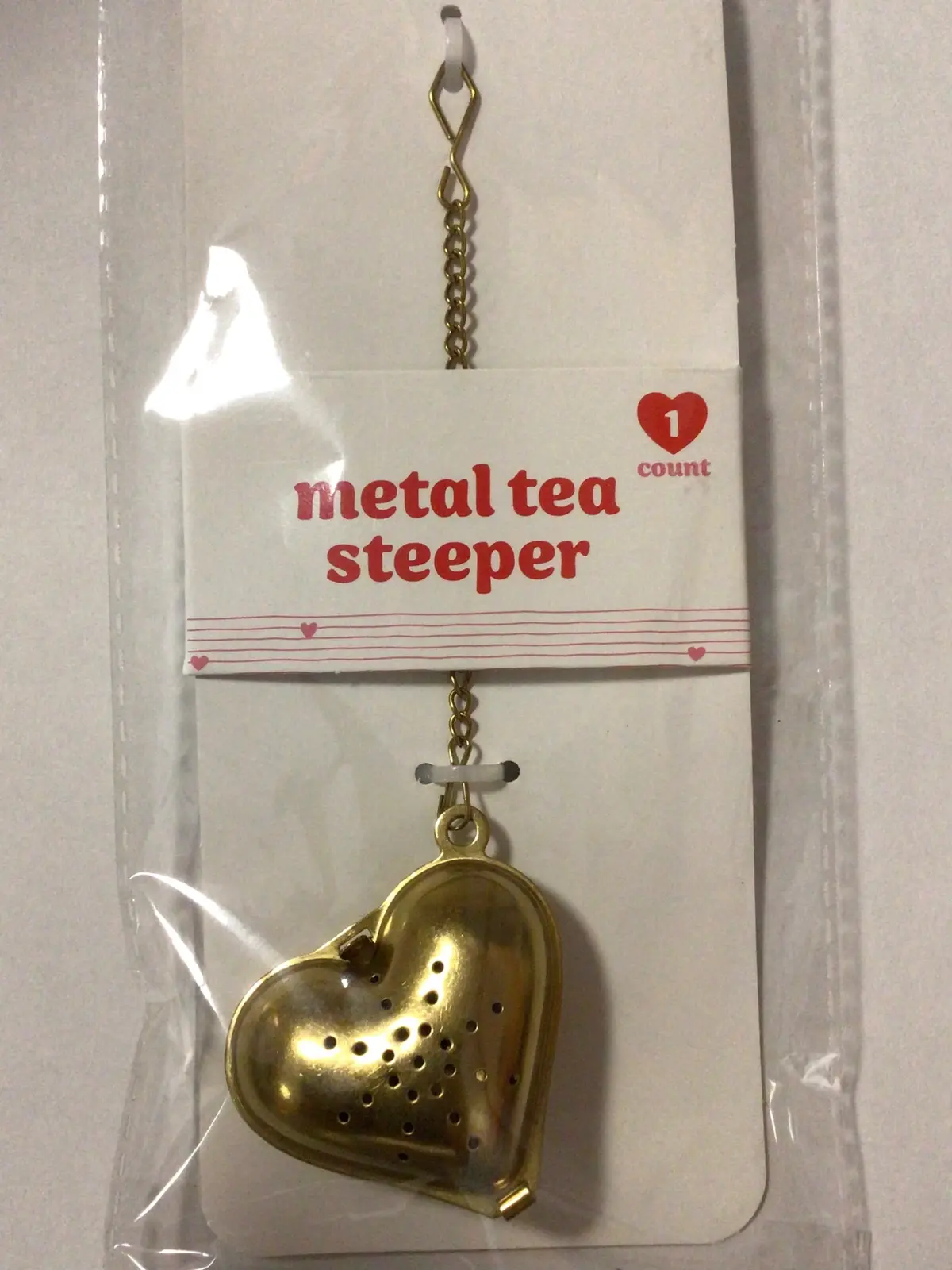 Metal Tea Steeper - Heart Shape 1