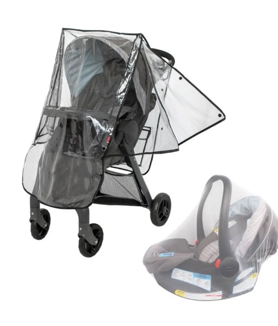 Nuby Eco Stroller Weather Shield &
Netting Set 1