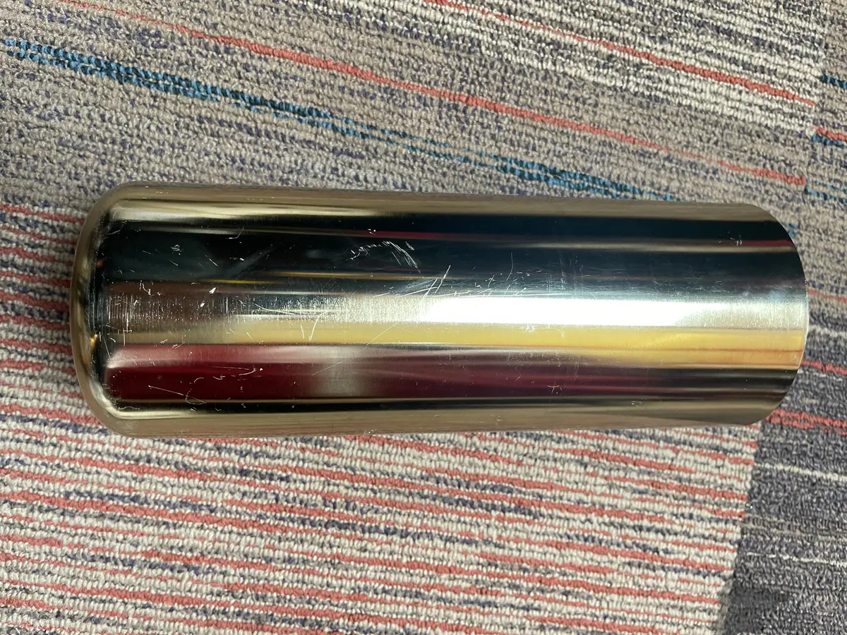 Tall Brass Vase 1