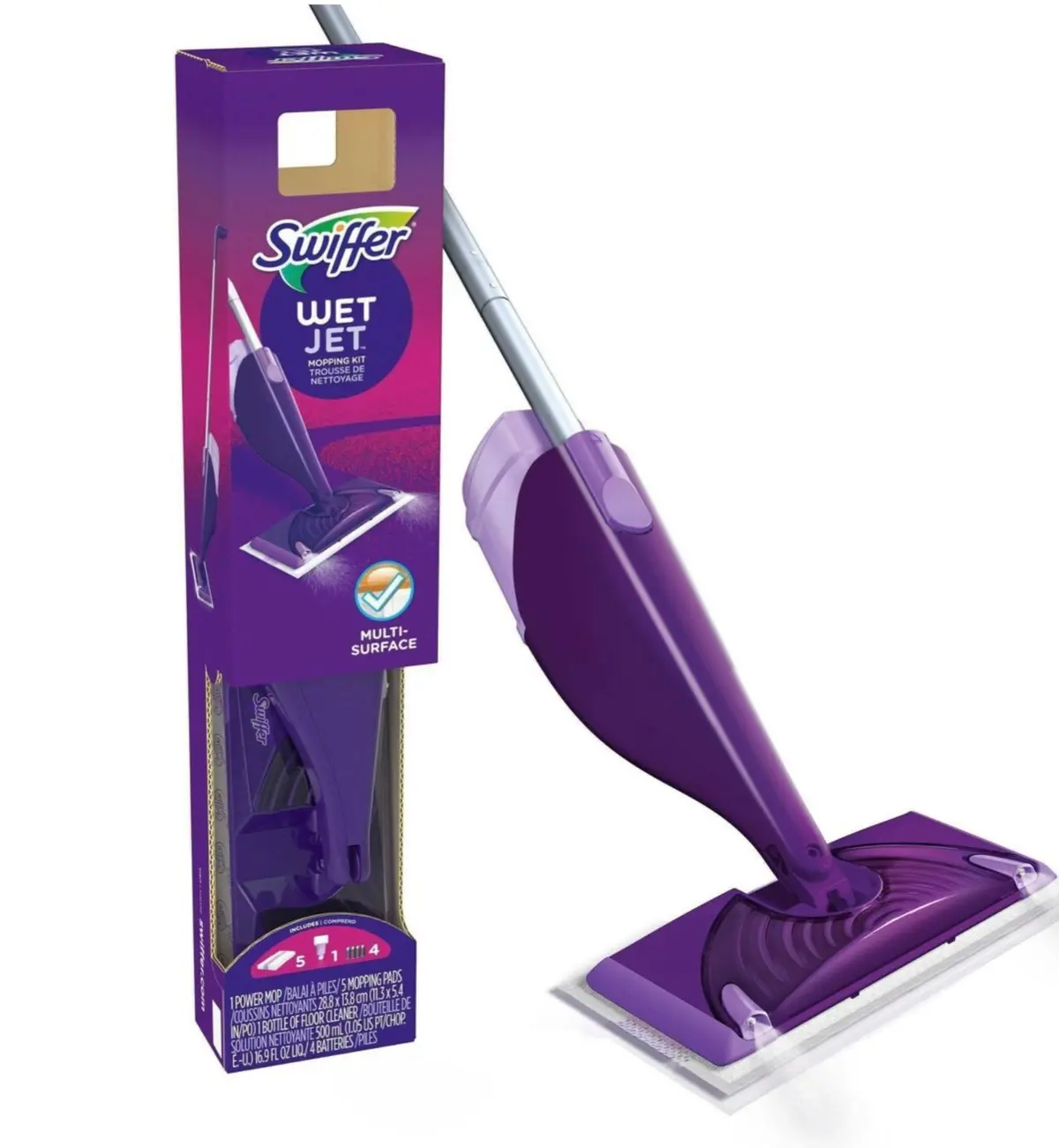 Swiffer Wetjet Floor Mop Starter Kit 1