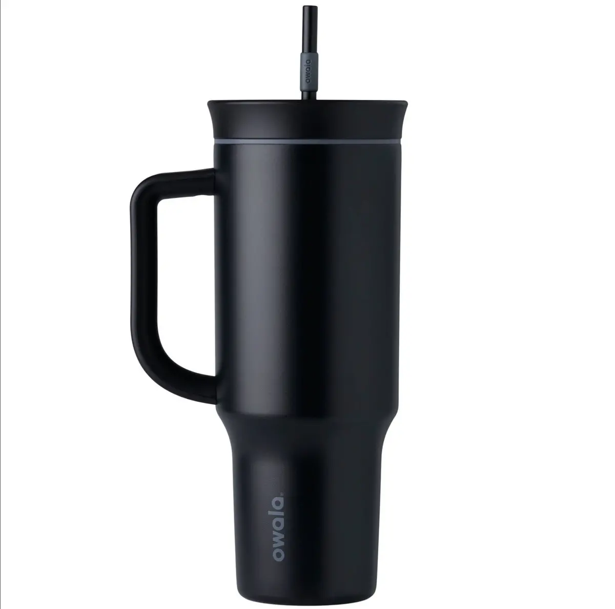 Owala 40Oz Stainless Steel Straw Tumbler - Black (Missing Handle) 1