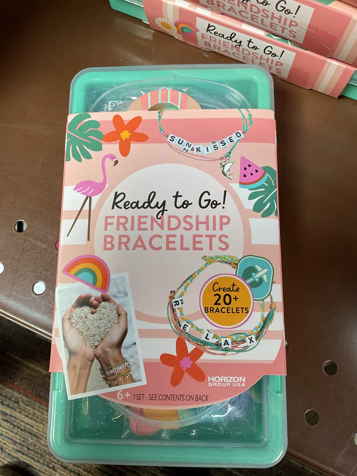 Ready To Go! Friendship Bracelets Kit- Teal Box 1