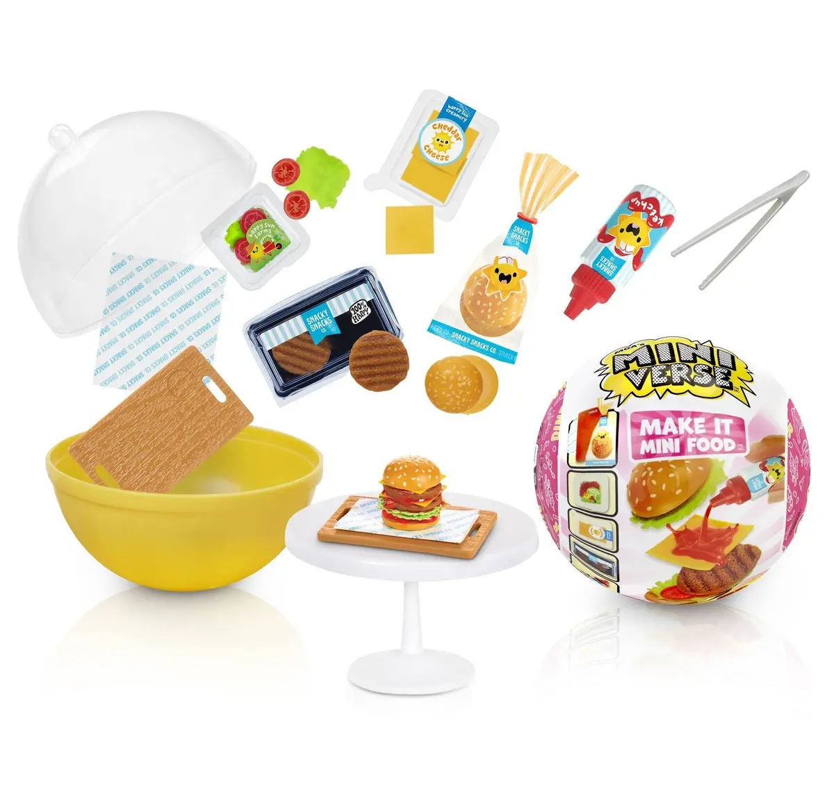 Mga’S Miniverse- Make It Mini Food Dinner Series 3 Mini Collectibles, Resin Play & Replica Food 1