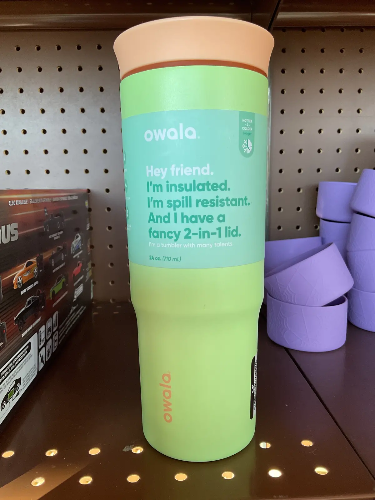 Owala 24Oz Stainless Steel Straw Tumbler - Lime Light 1