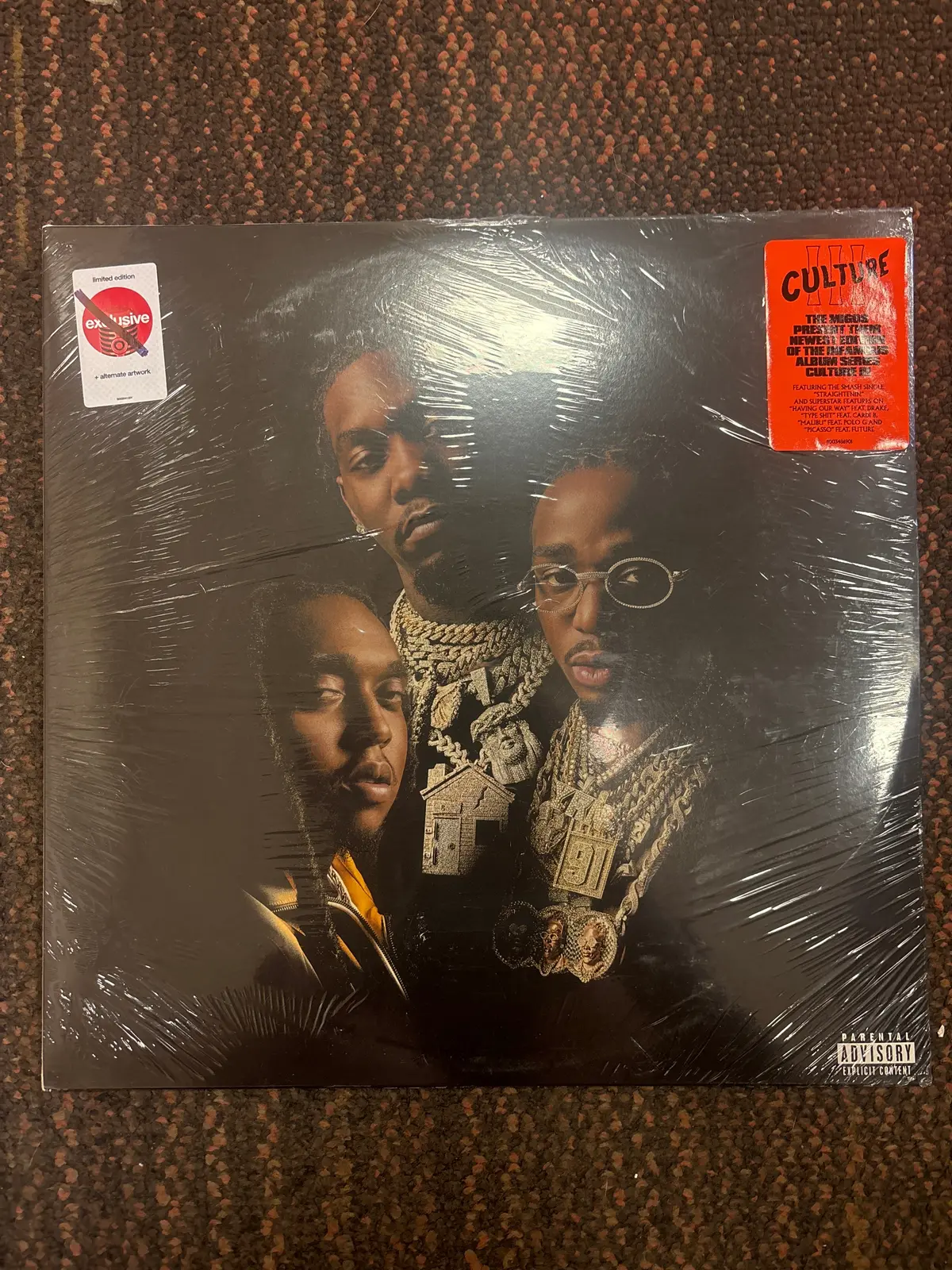 Migos - Culture Iii (Alternate Artwork Vinyl) Sealed 1