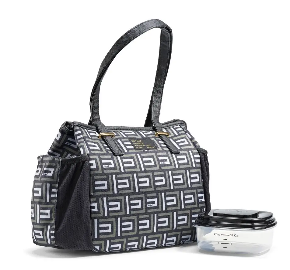 Fit & Fresh Copley Lunch Kit - Sage Monogram 1