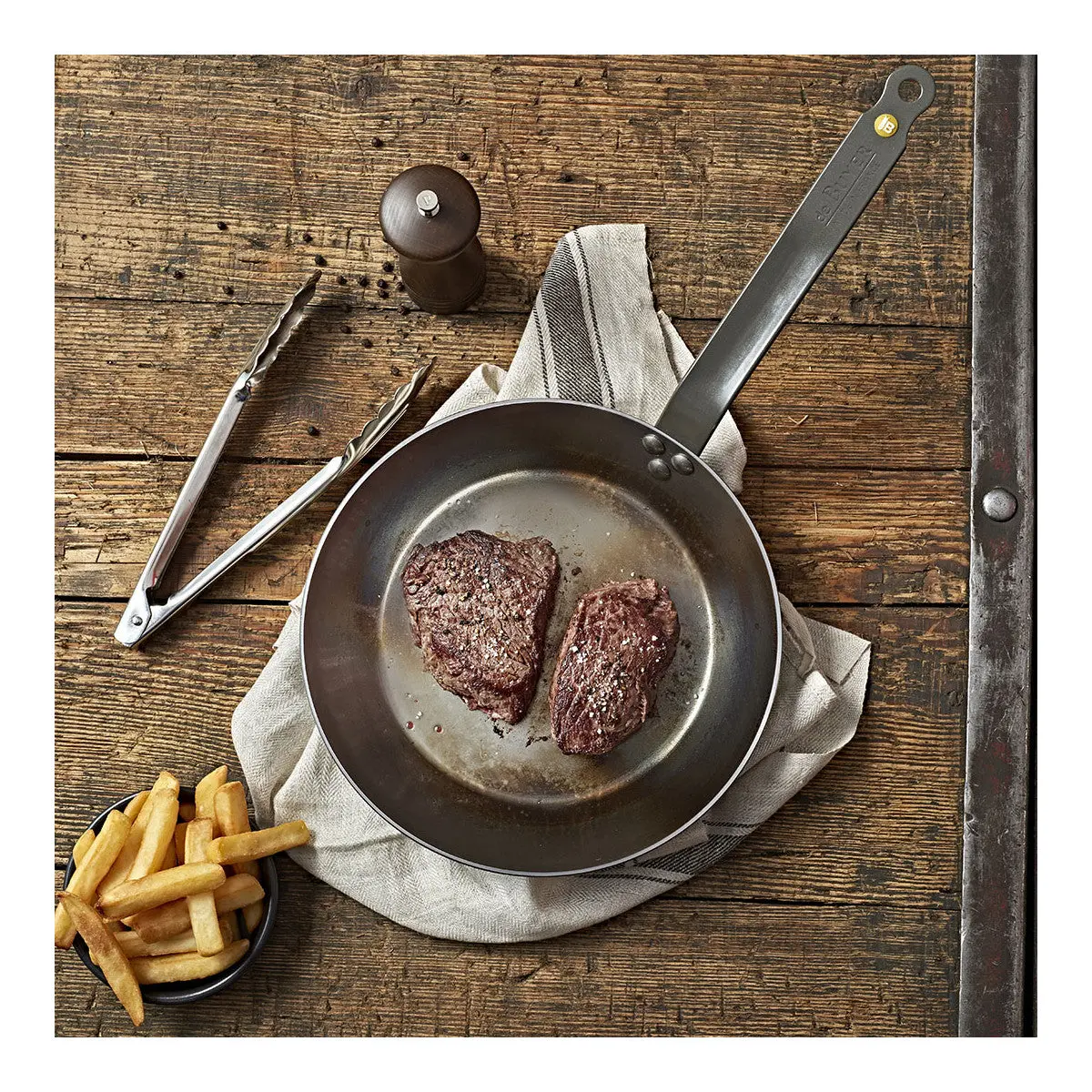 De Buyer Koekenpan Mineral B Element - Ø 26 Cm - Zonder Anti-Aanbaklaag 2