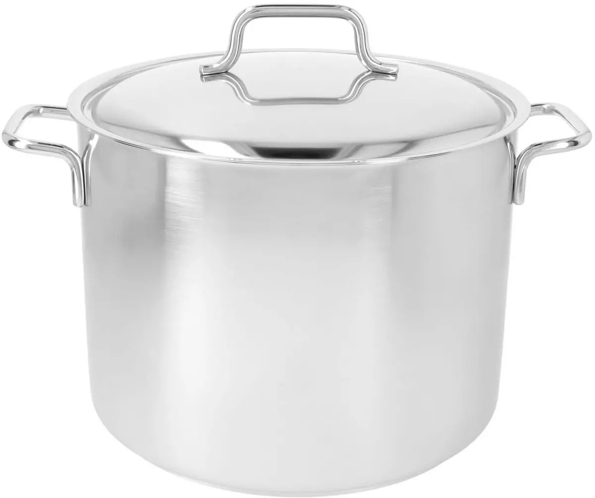 Demeyere Soeppan Apollo 7 - Ø 20 Cm / 5 Liter + Deksel - Geschikt Voor Alle Warmtebronnen 1