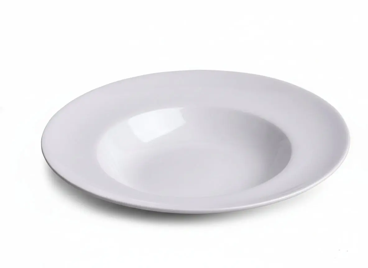 Cookinglife Diepe Borden / Pastaborden - Porselein - Wit - Ø 27 Cm - 6 Stuks 1