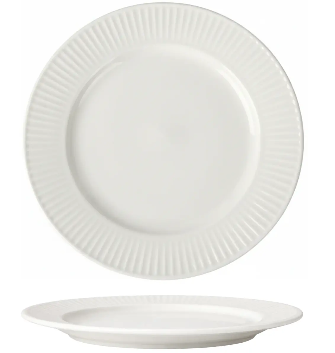 Cookinglife Dinerborden Siaki New Bone - Porselein Ø 27 Cm - 6 Stuks 1
