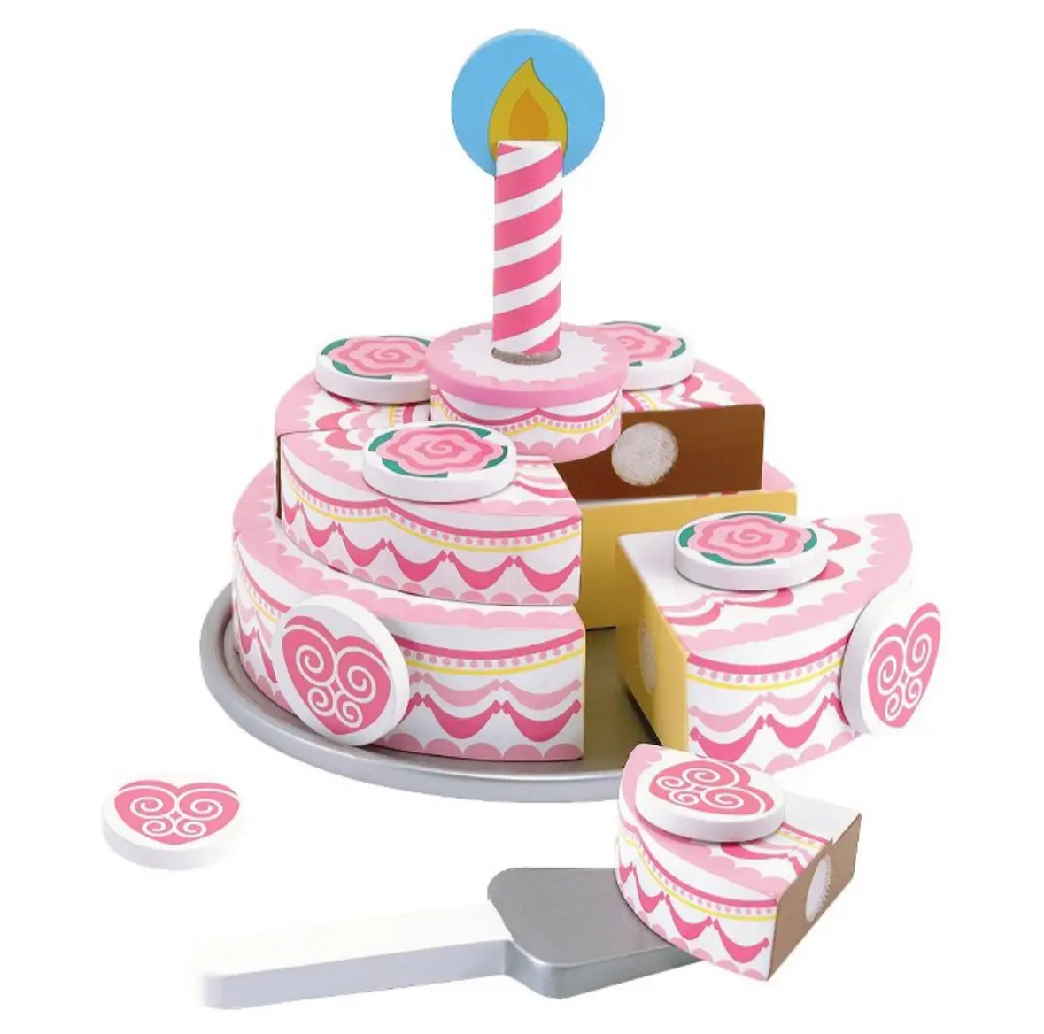Triple-Layer Party Cake
Wooden Play Food Set 1