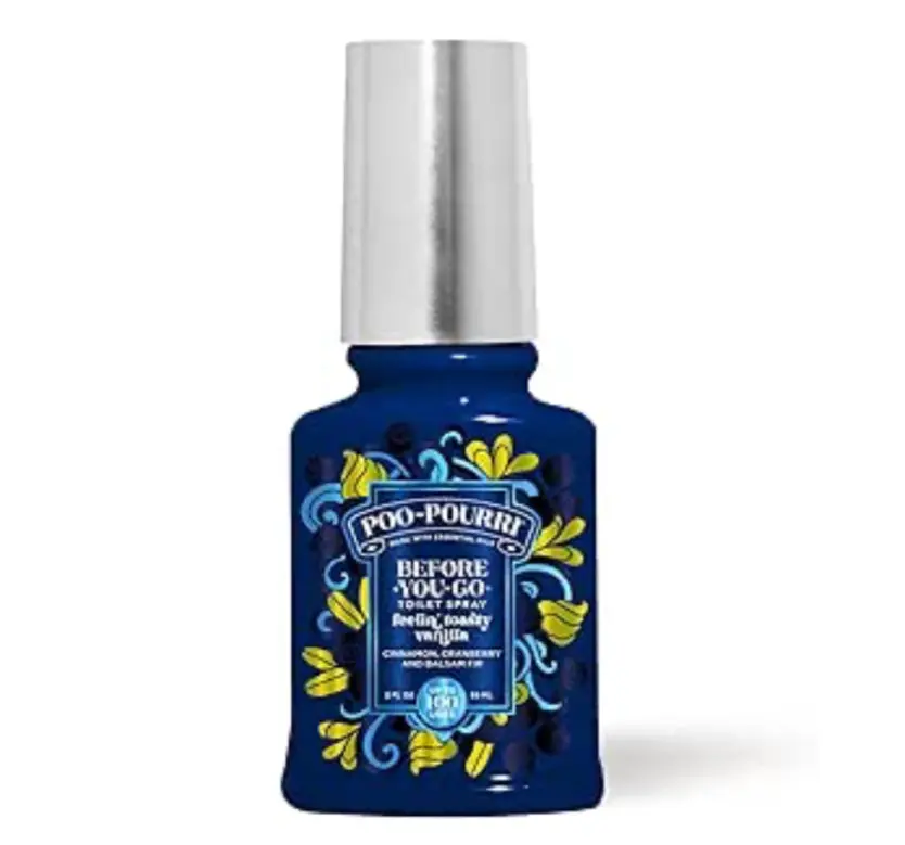 Poo-Pourri Before-You-Go Toilet Spray, Feelin Toasty Vanilla 2 Fl Oz 1