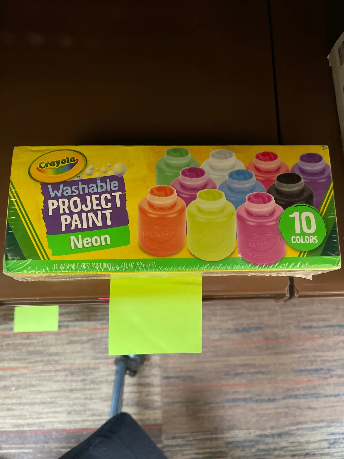 Crayola 10Ct 2Oz Washable Kids Paint
Neon Colors 1