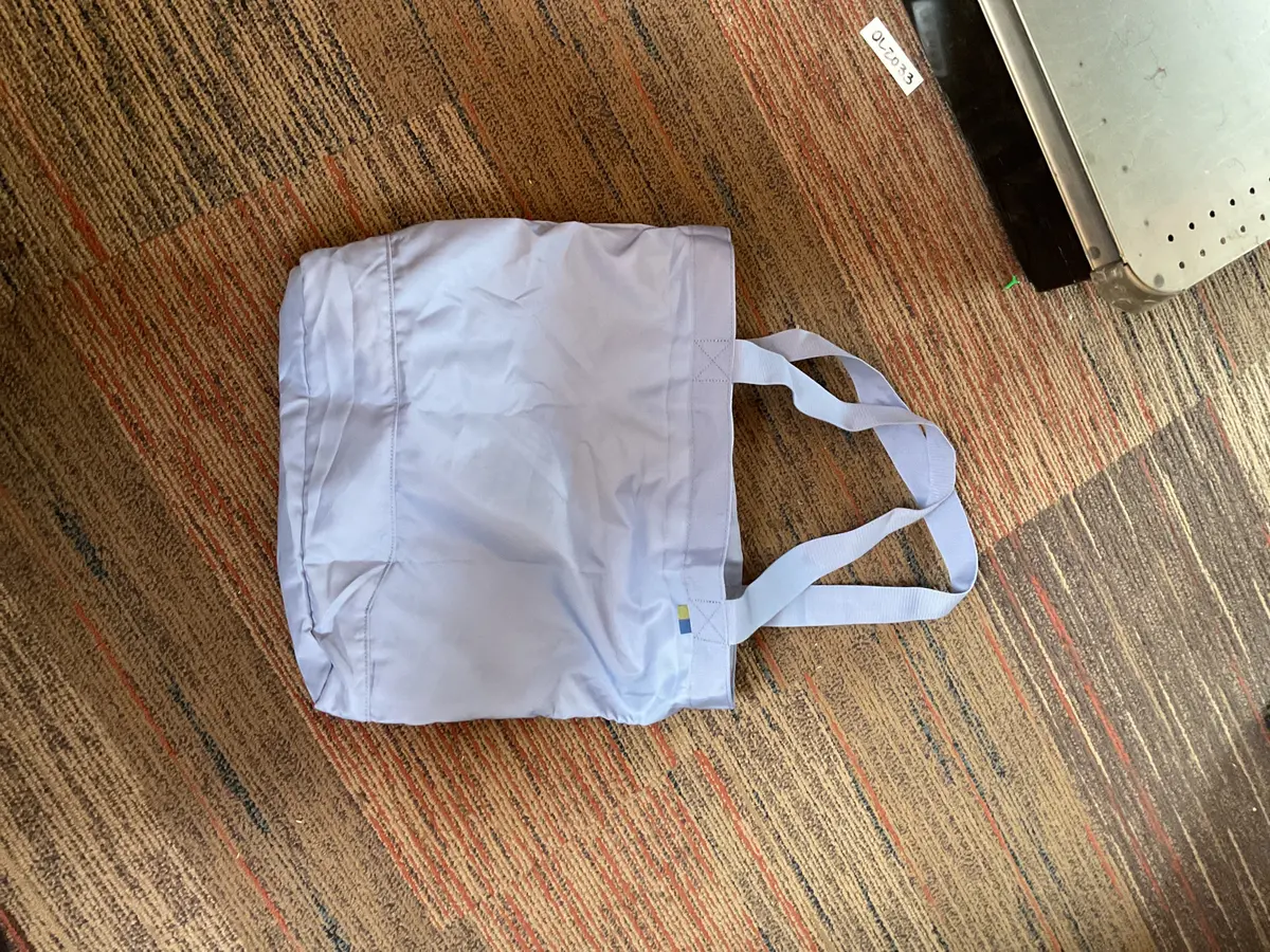 Packable Tote Blue 1