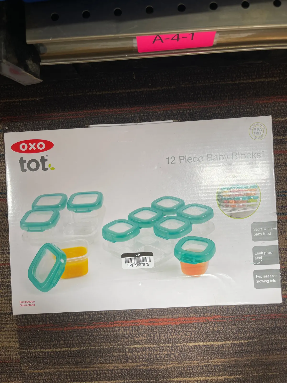 Oxo Tot Baby Blocks Set - 12Pc 1