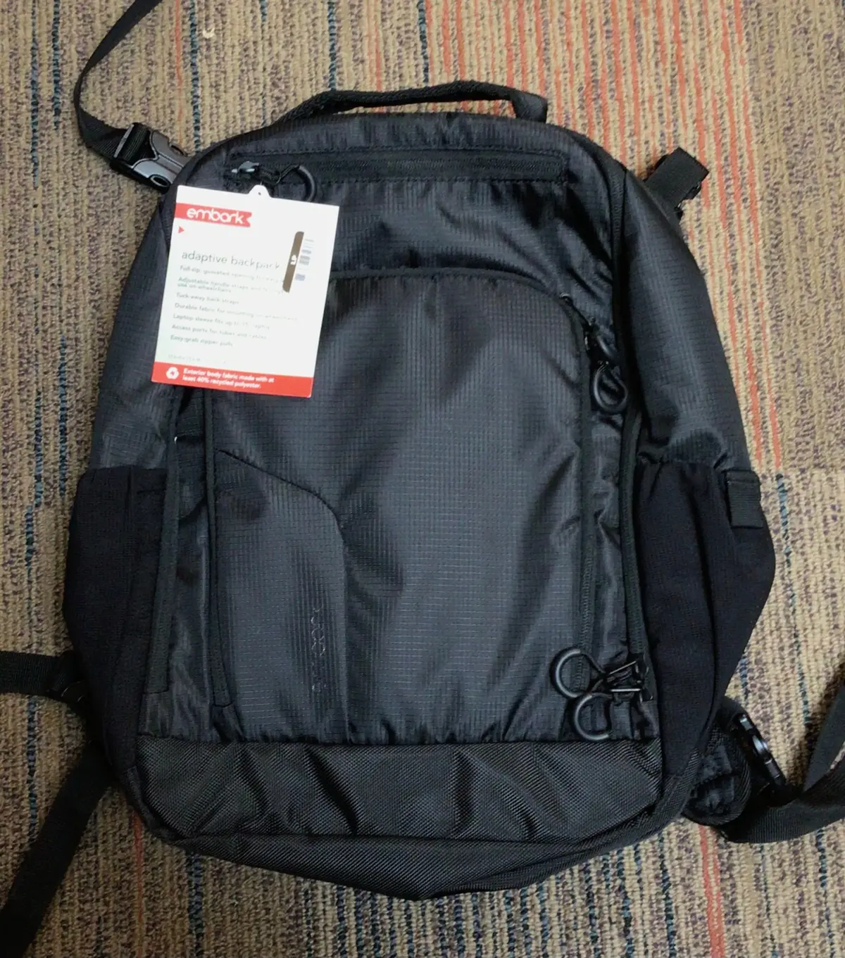 Adaptive 17” Backpack - Black 1