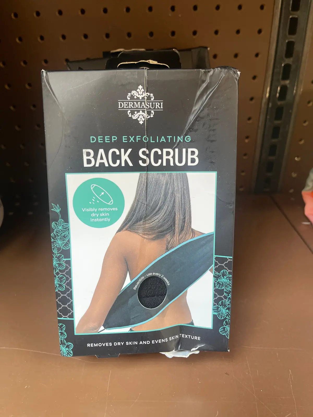 Dermasuri Exfoliating Back Scrub Scrubber
- 1Ct 1