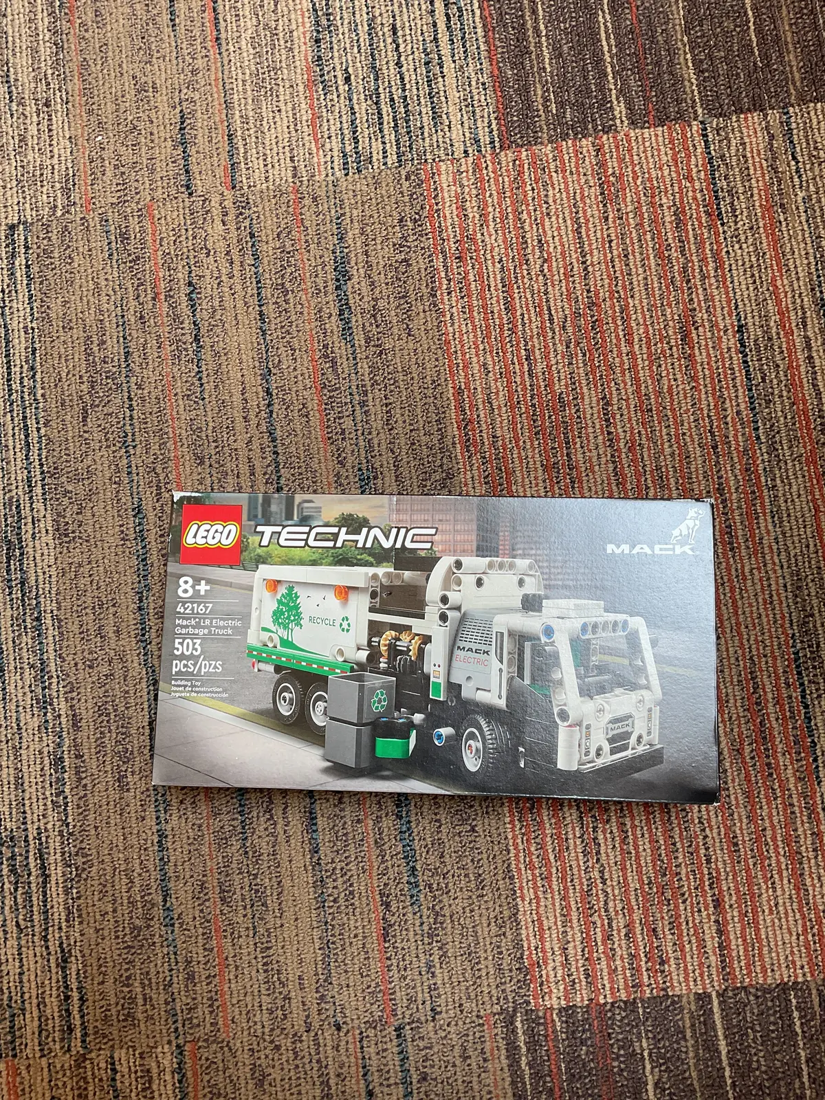 Lego Technic Mack Lr Electric Garbage Truck Toy 42167 1