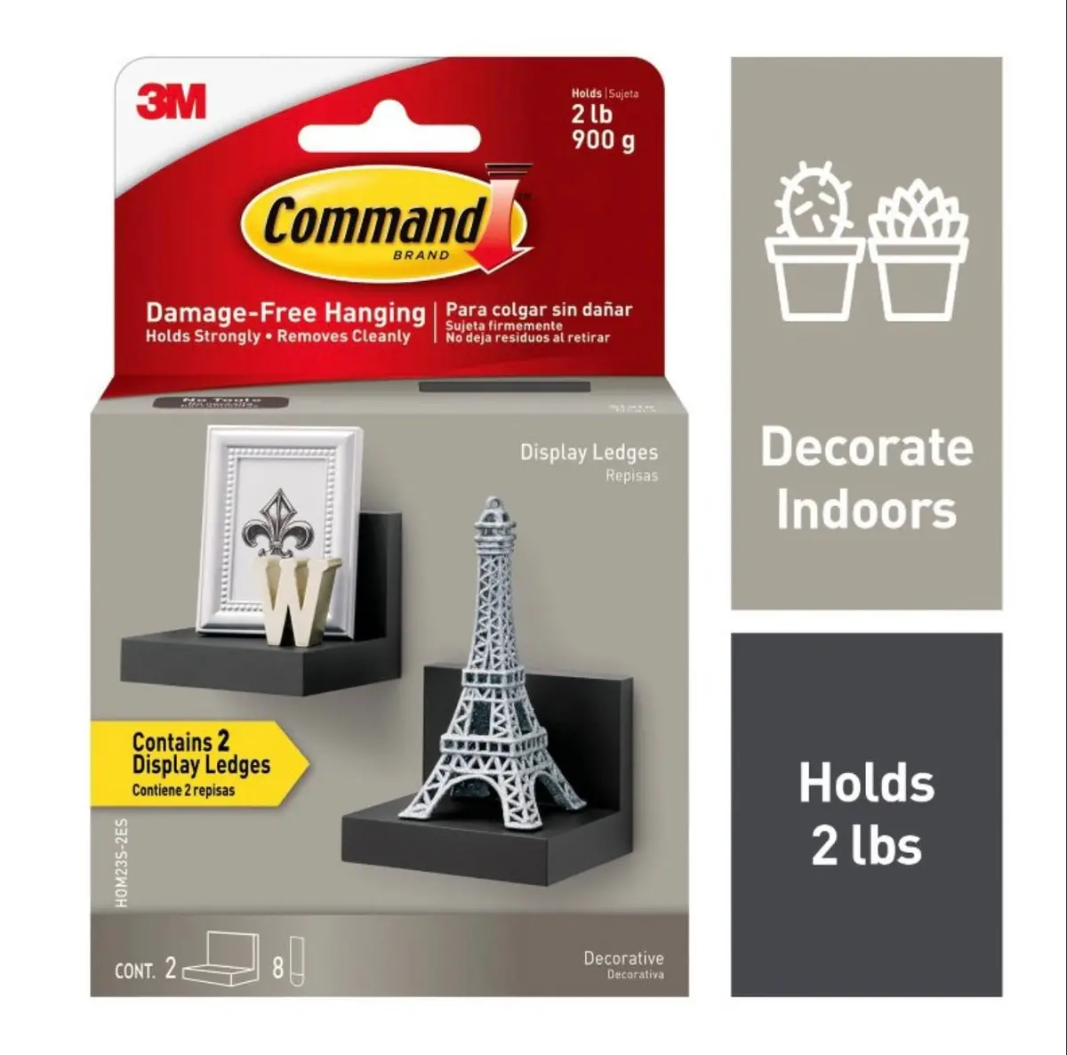 Command Display Ledges Black 1